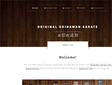 Tablet Screenshot of grandrapidsdojo.com